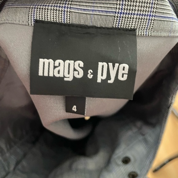 Mags & Pye plaid zipper mini skirt - Picture 5 of 7